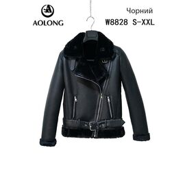 Фотография Куртка женская зимняя W8828 black р.S-2XL "Immei" недорого оптом от прямого поставщика