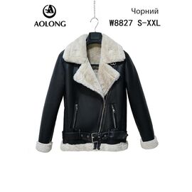 Фотография Куртка женская зимняя W8827 black р.S-2XL "Immei" недорого оптом от прямого поставщика