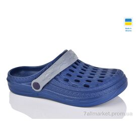 Фотография Кроксы женские летние Лето DS62 синій (8 пар р.36-41) "DeMur" недорого оптом от прямого поставщика