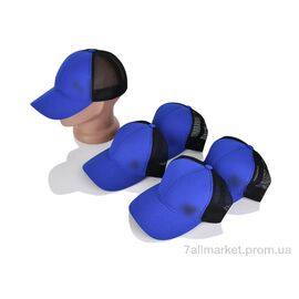 Кепка для чоловіків Літо Бейсболка з накатом трикотаж-сітка mix (5 шт. р.сіткаOne size) "VIOLA" недорого оптом від прямого постачальника