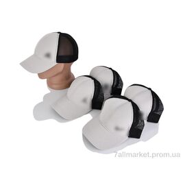 Кепка для чоловіків Літо Бейсболка з вишивкою 001-1 трикотаж-сітка mix (5 шт. р.сіткаOne size) "VIOLA" недорого оптом від прямого постачальника