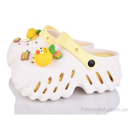 Крокси жіночі літні Літо 24505-390A (8 пар р.36-41) "Luck Line" недорого оптом від прямого постачальника