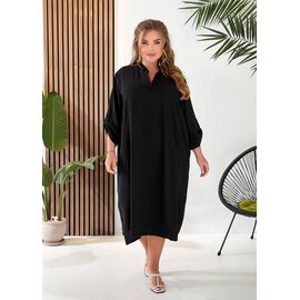 Сукня літня жіноча 87 black р.52-60 "ZLATA" недорого оптом від прямого постачальника