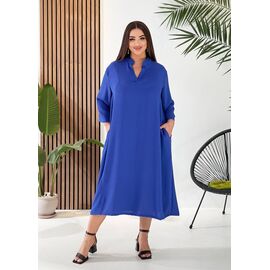 Сукня літня жіноча 87 blue р.52-60 "ZLATA" недорого оптом від прямого постачальника