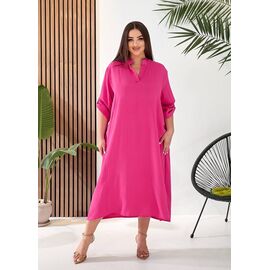 Сукня літня жіноча 87 pink р.52-60 "ZLATA" недорого оптом від прямого постачальника