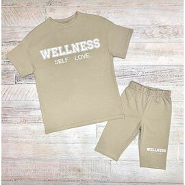 Костюм дитячий на дівчинку 2412 beige р.134-158 "LIMA SPORT" недорого оптом від прямого постачальника