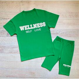 Костюм дитячий на дівчинку 2412 green р.134-158 "LIMA SPORT" недорого оптом від прямого постачальника