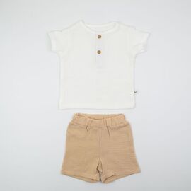 Костюм дитячий на хлопчика 16-01 beige р.80-92 "Webi" недорого оптом від прямого постачальника