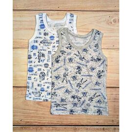 Майка дитяча на хлопчика 24-02-1 white р.86-92 "Webi" недорого оптом від прямого постачальника