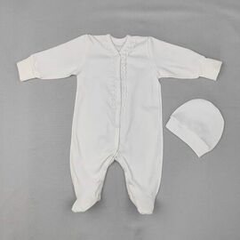 Комплект дитячий на дівчинку 31-05 milk р.56 "Webi" недорого оптом від прямого постачальника