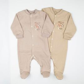 Фотография Человечек на мальчика 40-46 grey р.68-74 "Webi" недорого оптом от прямого поставщика