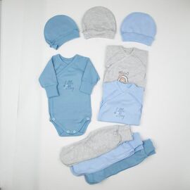 Фотография Комплект детский на мальчика 77-42 l.grey р.56 "Webi" недорого оптом от прямого поставщика