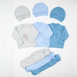 Комплект дитячий на хлопчика 77-49-1 blue р.62 "Webi" недорого оптом від прямого постачальника