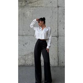 Штани жіночі літні 256 black р.42-52 "Adam&Eva" недорого оптом від прямого постачальника