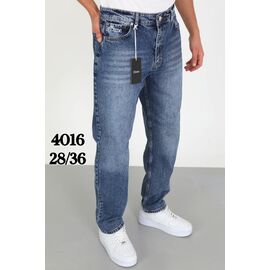 Джинси чоловічі 4016 blue р.28-36 "God Baron" недорого оптом від прямого постачальника