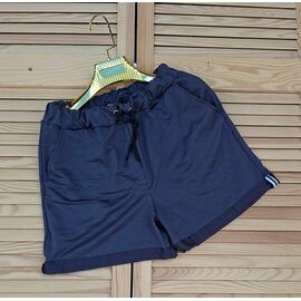 Фотография Шорты женские 0621 navy р.XL-4XL "VICTORY" недорого оптом от прямого поставщика