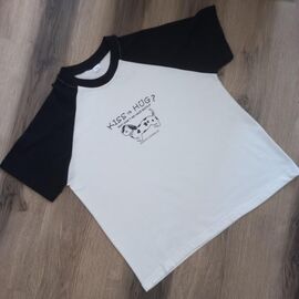 Фотография Футболка детская на девочку LM20 white р.140-176 "Limerense" недорого оптом от прямого поставщика