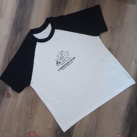 Фотография Футболка детская на девочку LM21 white р.140-176 "Limerense" недорого оптом от прямого поставщика