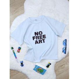 Фотография Футболка детская на девочку LM26 l.blue р.140-176 "Limerense" недорого оптом от прямого поставщика