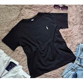 Фотография Футболка детская на девочку LM38 black р.140-176 "Limerense" недорого оптом от прямого поставщика