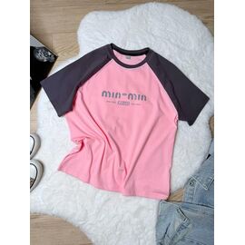 Фотография Футболка детская на девочку LM43 pink р.140-176 "Limerense" недорого оптом от прямого поставщика