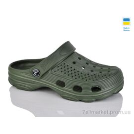 Крокси жіночі літні Літо 202 хакі (8 пар р.36-41) "Inblue" недорого оптом від прямого постачальника