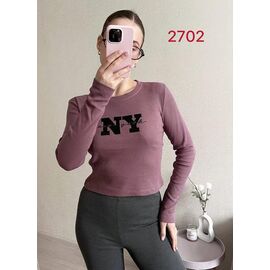 Светр жіночий 2702 purple р.42-46 "FSN" недорого оптом від прямого постачальника