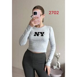 Светр жіночий 2702 l.grey р.42-46 "FSN" недорого оптом від прямого постачальника