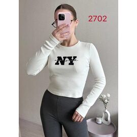 Светр жіночий 2702 milk р.42-46 "FSN" недорого оптом від прямого постачальника