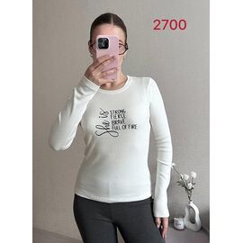 Светр жіночий 2700 white р.42-46 "FSN" недорого оптом від прямого постачальника