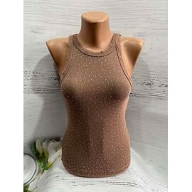 Фотография Майка женская 8494 brown р.S-L "SHEPARIS" недорого оптом от прямого поставщика