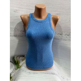 Фотография Майка женская 8495 blue р.S-L "SHEPARIS" недорого оптом от прямого поставщика