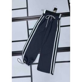 Штани дитячі спортивні на дівчинку K58 navy р.128-158 "Kosmy" недорого оптом від прямого постачальника