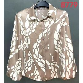 Сорочка жіноча літня 8779 nude р.52-62 "LIDA" недорого оптом від прямого постачальника