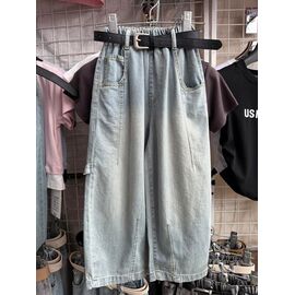 Джинси дитячі на дівчинку 202688 l.blue-white р.110-150 "Major" недорого оптом від прямого постачальника