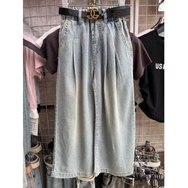 Фотография Джинсы детские на девочку 202693 l.blue р.110-150 "Major" недорого оптом от прямого поставщика