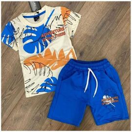 Костюм дитячий на хлопчика M324 beige р.5-10 "MMZ" недорого оптом від прямого постачальника