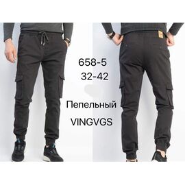 Джоґери чоловічі 658-5 d.grey р.32-42 "Vingvgs" недорого оптом від прямого постачальника