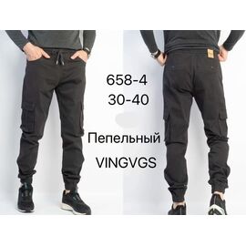 Джоґери чоловічі 658-4 d.grey р.30-40 "Vingvgs" недорого оптом від прямого постачальника