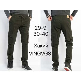 Штани чоловічі утеплені 29-9 khaki р.30-40 "Vingvgs" недорого оптом від прямого постачальника