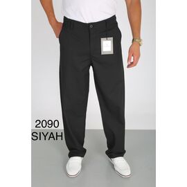 Штани чоловічі утеплені 2090 black р.28-36 "God Baron" недорого оптом від прямого постачальника