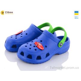 Крокси дитячі літні Літо 116806 (8 пар р.30-36) "Clibee" недорого оптом від прямого постачальника