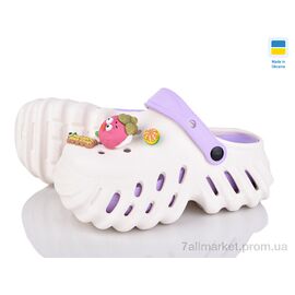 Крокси жіночі літні Літо 24505-375A (8 пар р.36-41) "Luck Line" недорого оптом від прямого постачальника