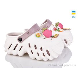 Крокси жіночі літні Літо 24505-396A (8 пар р.36-41) "Luck Line" недорого оптом від прямого постачальника