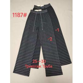 Фотография Штаны женские 1187-1 black р.25-30 "Immei" недорого оптом от прямого поставщика