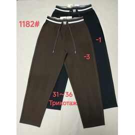 Фотография Штаны женские 1182-1 black р.31-36 "Immei" недорого оптом от прямого поставщика