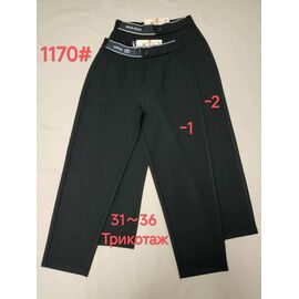 Фотография Штаны женские 1170-2 black р.31-36 "Immei" недорого оптом от прямого поставщика