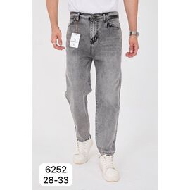 Фотография Джинсы мужские 6252 grey р.28-33 "LILY" недорого оптом от прямого поставщика