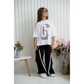 футболка дитяча на дівчинку A43 white р.140-164 "Ariamo" недорого оптом від прямого постачальника