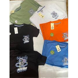 Фотография Футболка детская на мальчика ZA503 white р.8-12 "Zayka" недорого оптом от прямого поставщика